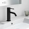 Kibi Circular Single Handle Bathroom Vanity Sink Faucet KBF1008MB - alternate 2